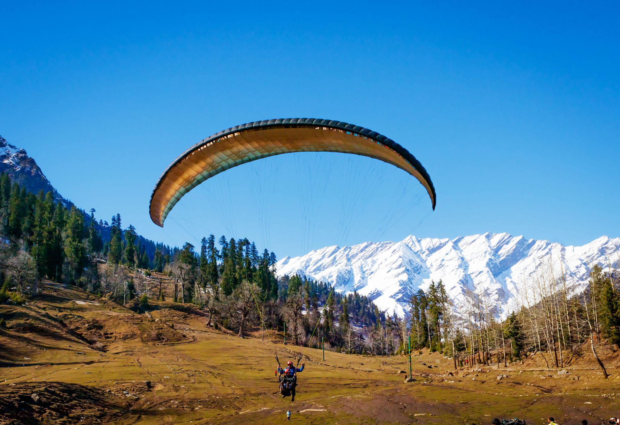Solang Valley adventure activities Chandigarh to Manali tour
