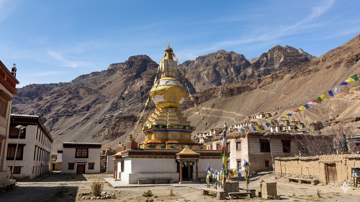 Ancient Tabo Monastery, Spiti Valley tour package.
